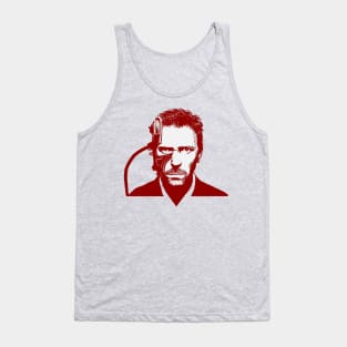 House Borg - Red Tank Top